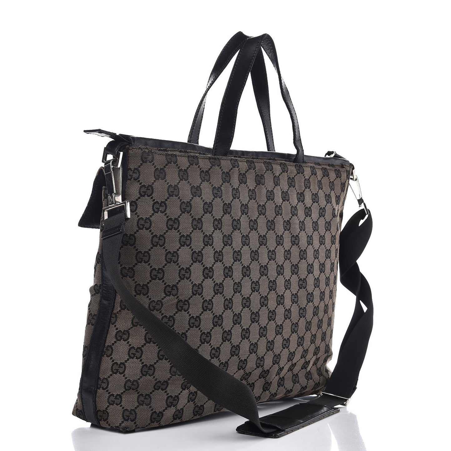 Monogram Large Laptop Briefcase Black