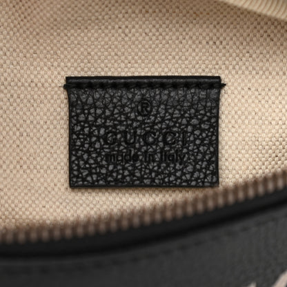 Gucci Grained Calfskin Small Logo Belt Bag Black 6 of 11