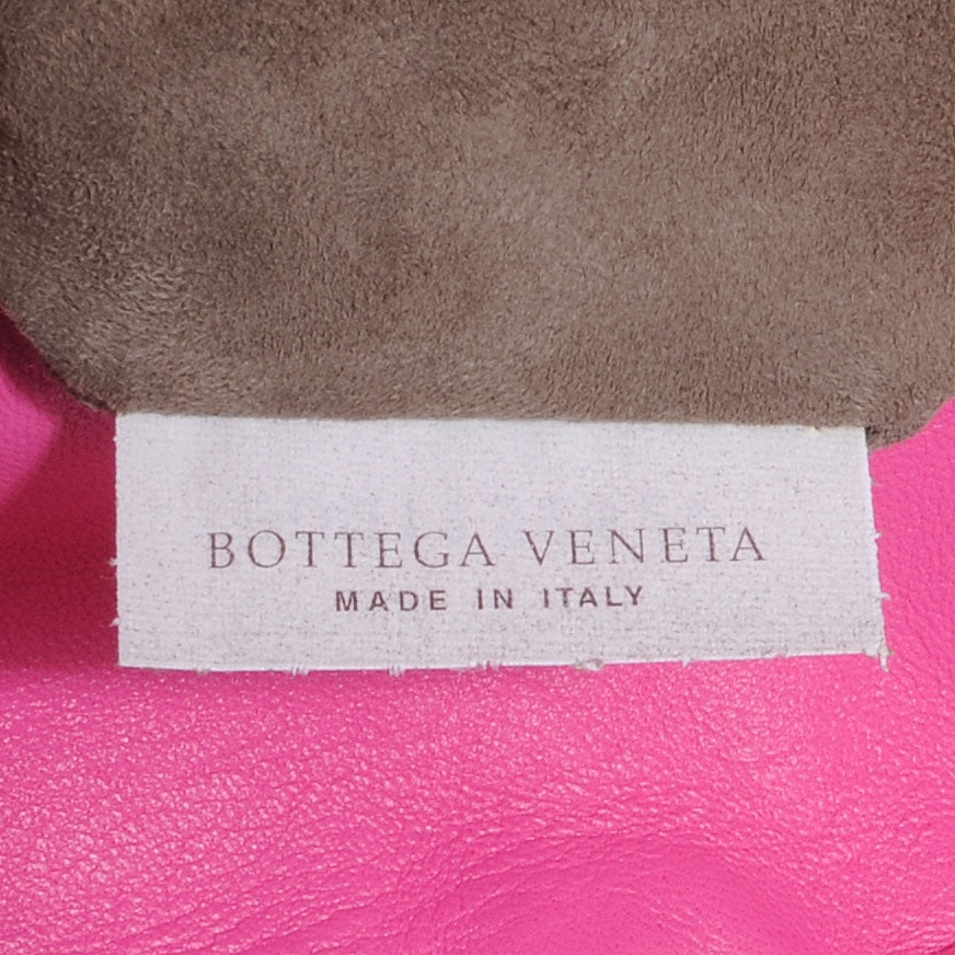 Bottega Veneta Nappa Intrecciato Python Tote Shocking Pink 8 of 8