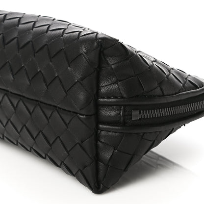 Bottega Veneta Nappa Intrecciato Cosmetic Case Black 11 of 12