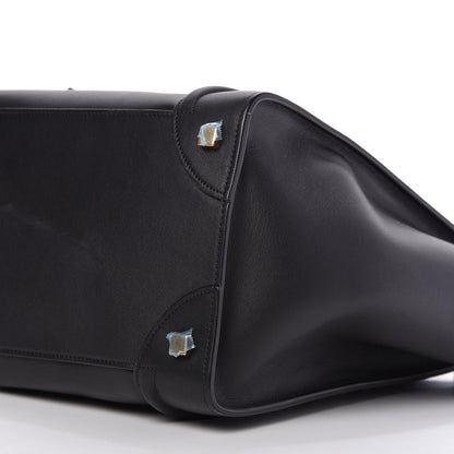 Celine Smooth Calfskin Mini Luggage Black 7 of 9