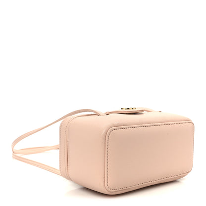 Chanel Shiny Caviar Preppy Coco Long Vanity With Strap Light Pink 4 of 12