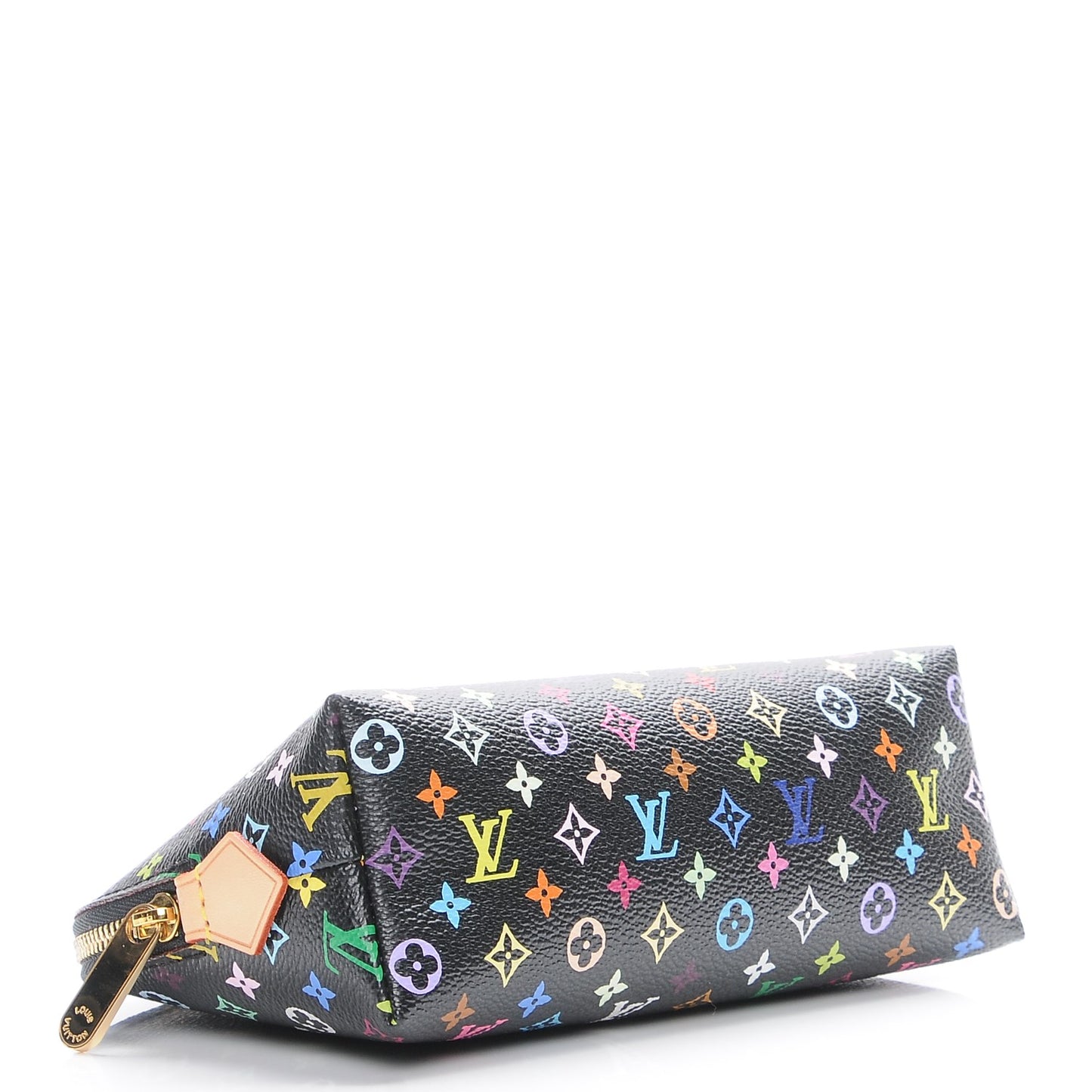 Monogram Multicolor Cosmetic Pouch Black Grenade