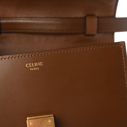 Celine Smooth Calfskin Small Classic Box Flap Bag Camel 9 of 11