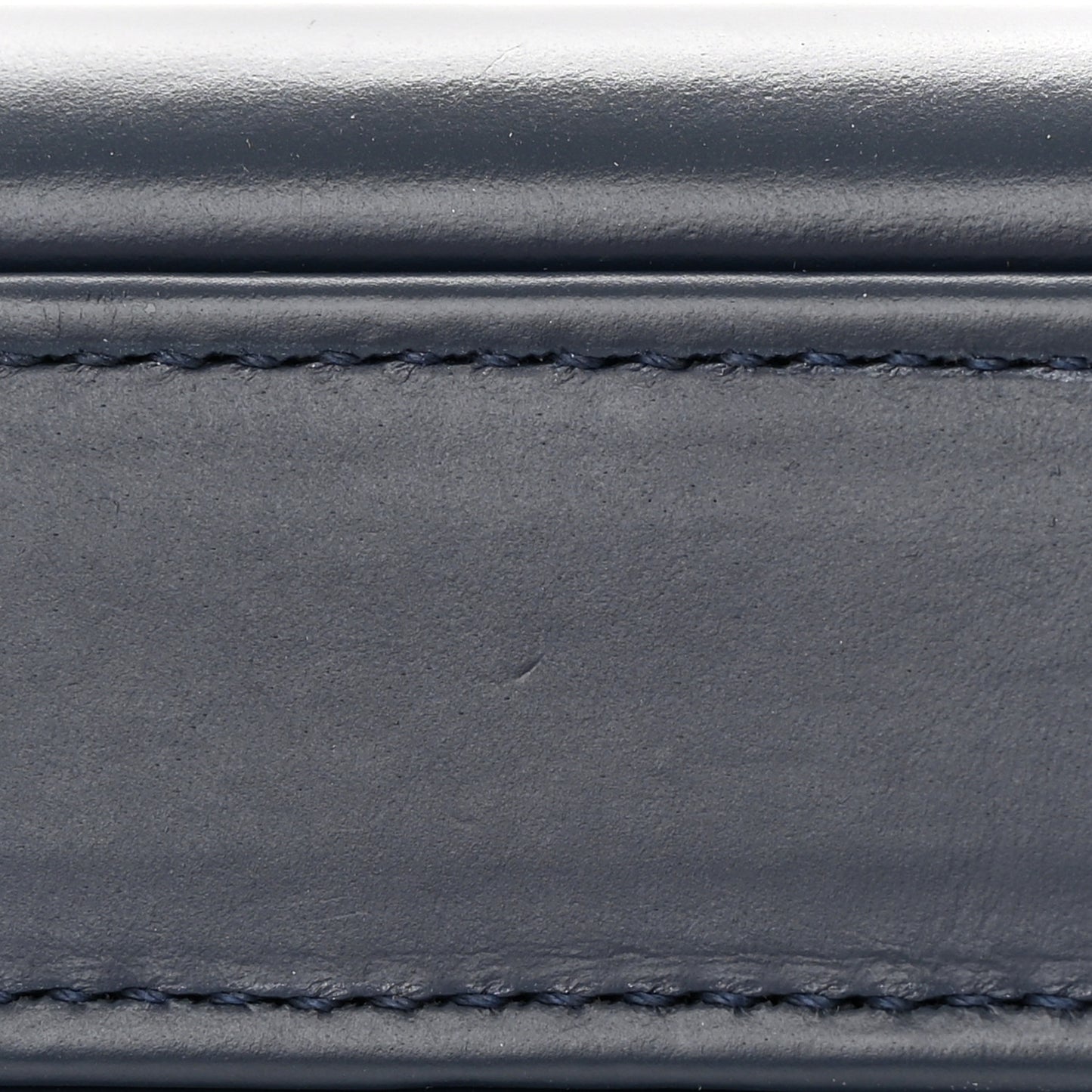 Aged Calfskin Quilted Small Gabrielle Clutch With Chain Navy Black