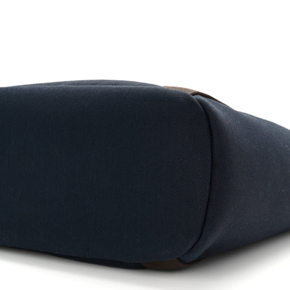 Hermes Toile Sac De Pansage Groom Bleu Navy Feu 12 of 12