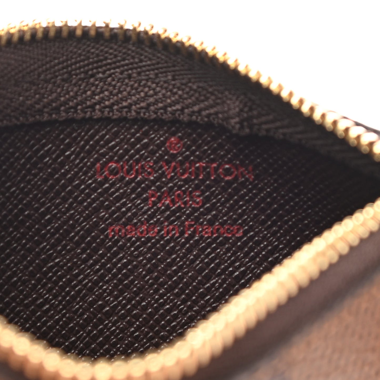 Damier Ebene Key Pouch