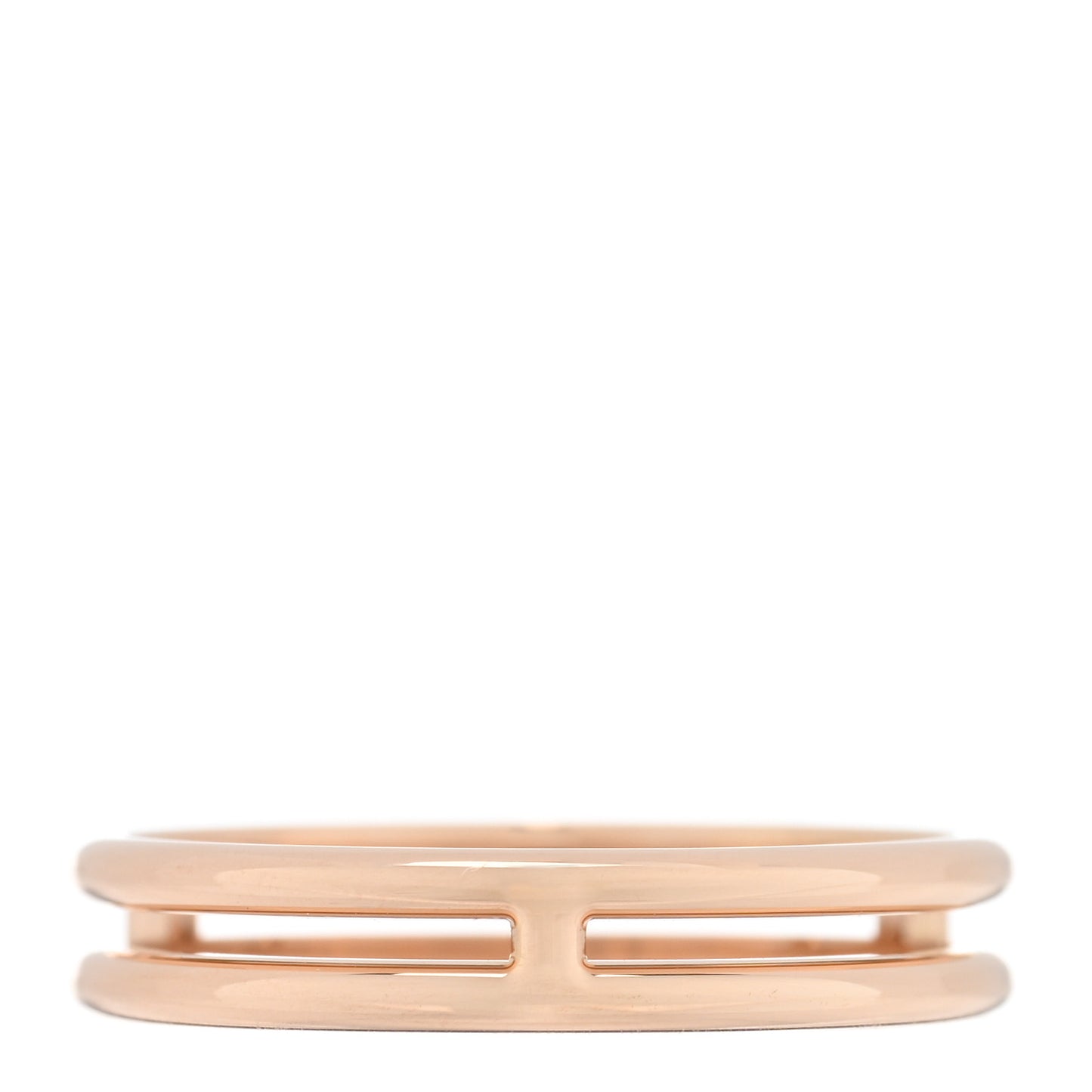 18K Rose Gold Ariane Wedding Band Ring 52 6
