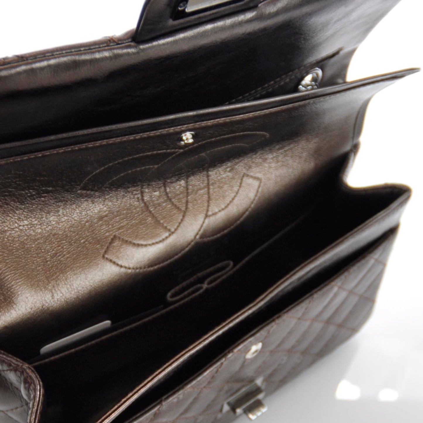 Calfskin 2.55 Reissue 226 Flap Bronze