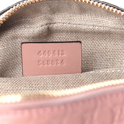 Gucci Soft Microguccissima Mini Bree Messenger Bag Soft Pink 6 of 9