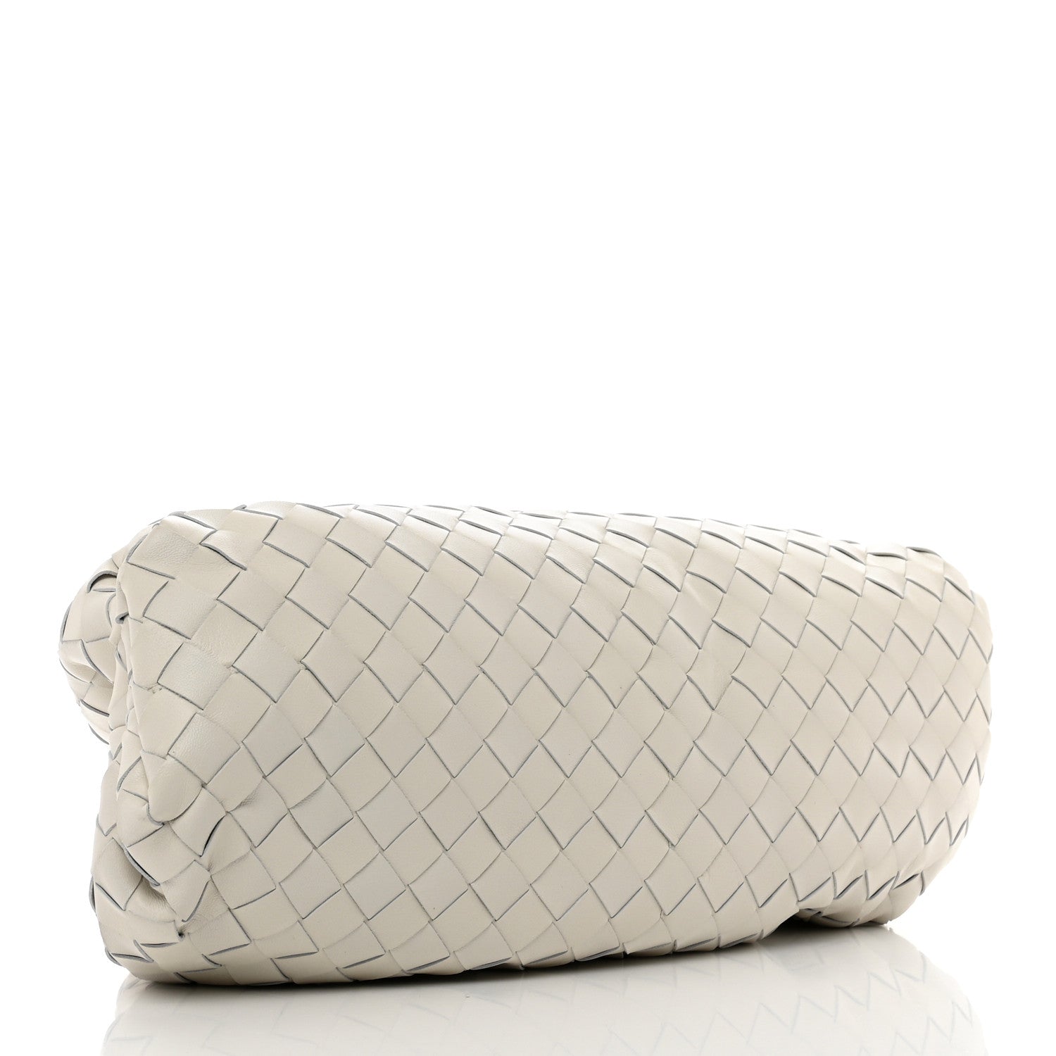 Bottega Veneta Nappa Maxi Intreccio The Pouch Oversized Clutch Plaster 4 of 8