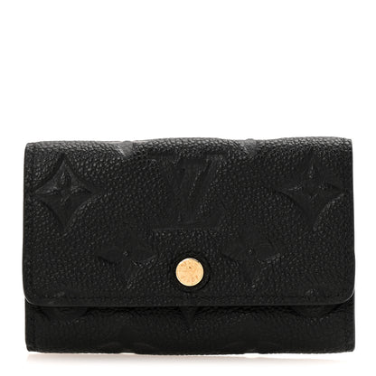 Louis Vuitton Empreinte Multicles 6 Key Holder Black 1 of 9