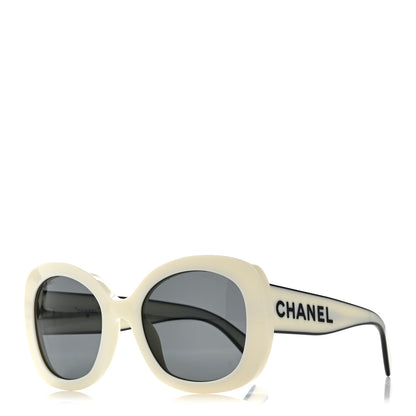 Chanel Acetate Sunglasses 71414A White 1 of 7