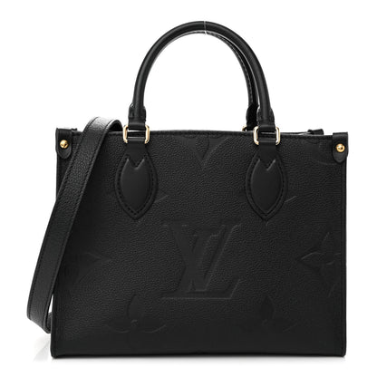Louis Vuitton Empreinte Monogram Giant Onthego PM Black 1 of 9