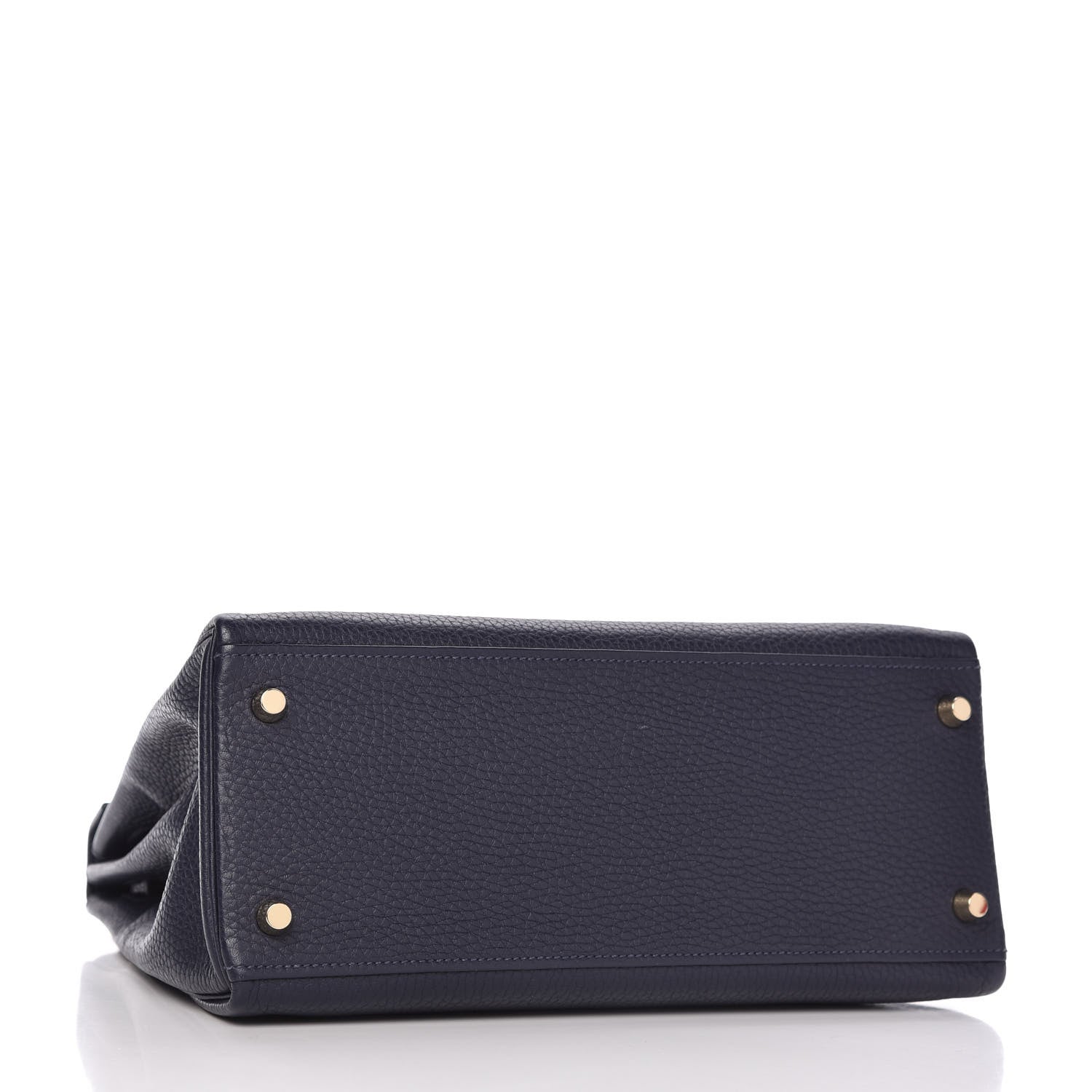Hermes Taurillon Clemence Kelly Retourne 28 Bleu Nuit 4 of 10