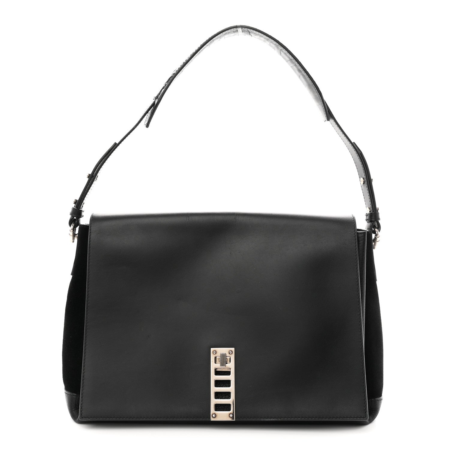 Proenza Schouler Calfskin PS Elliot Black 1 of 12