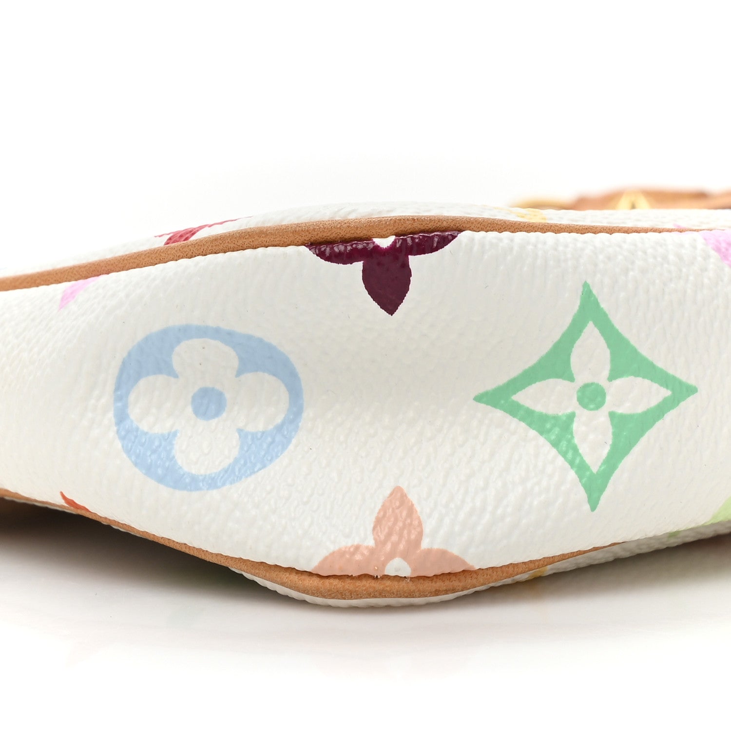 Louis Vuitton Monogram Multicolor Pochette Accessories White 8 of 13