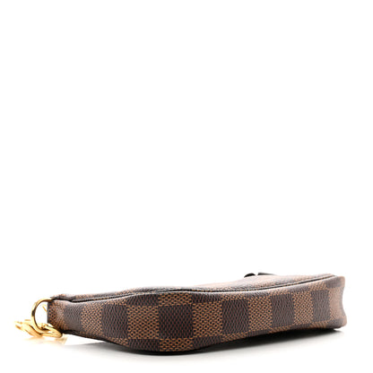 Louis Vuitton Damier Ebene Mini Pochette Accessories 4 of 8