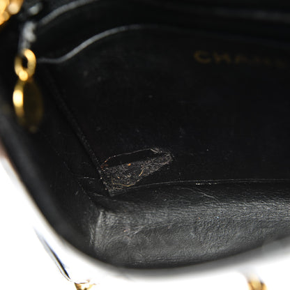 Chanel Patent Vertical Quilt Mini Flap Black 8 of 9