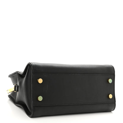 Saint Laurent Calfskin Monogram Baby Cabas Black 4 of 11