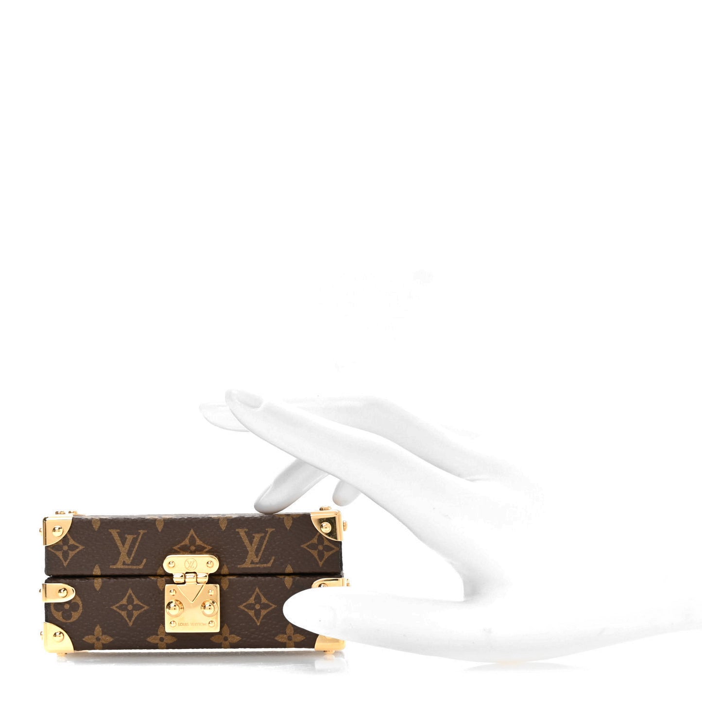 Monogram Trunk Lipstick Case