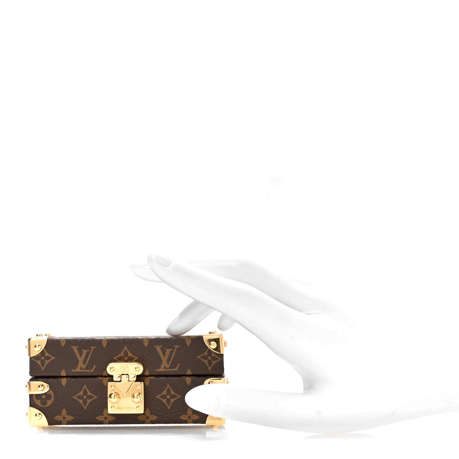 Louis Vuitton Monogram Trunk Lipstick Case 2 of 7