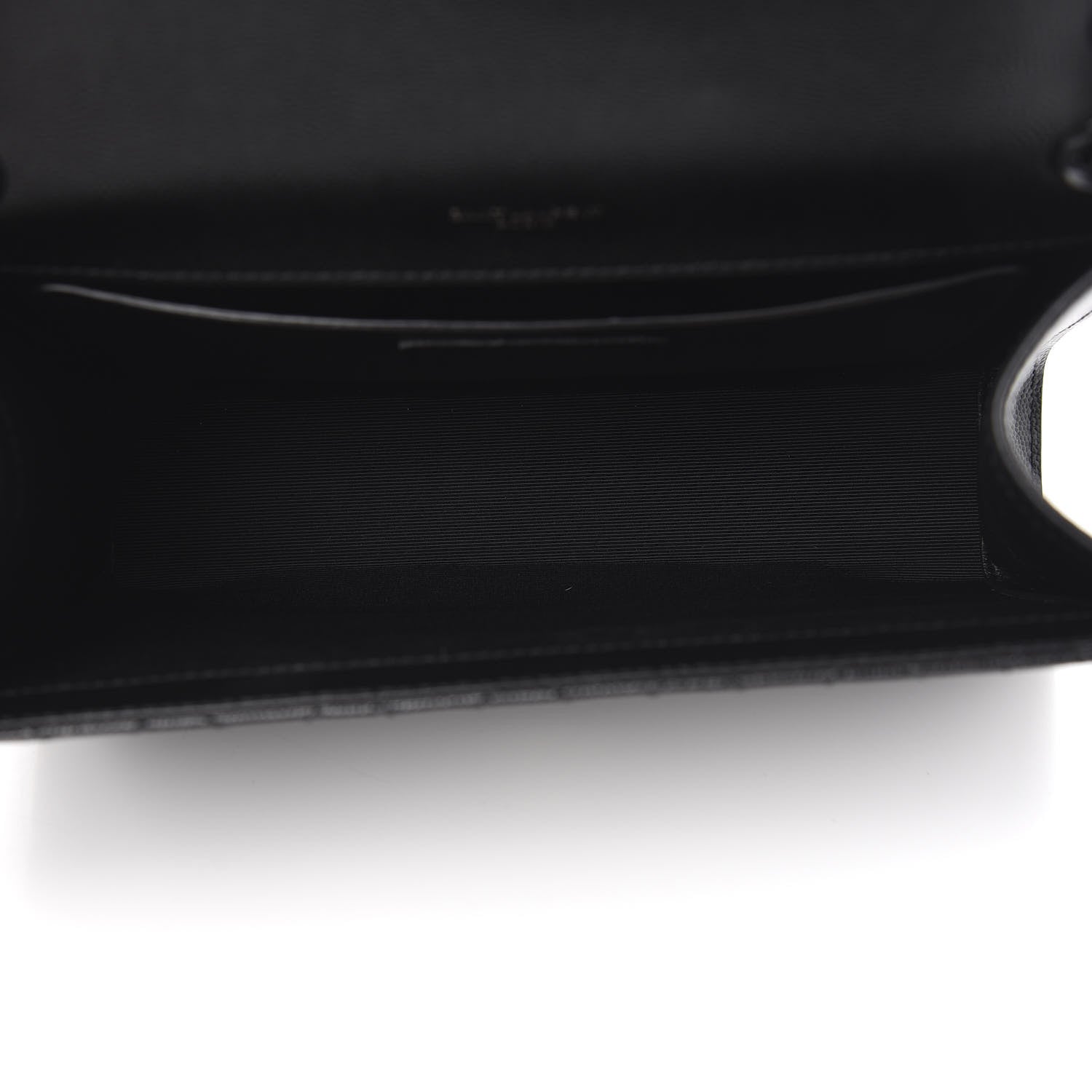 Saint Laurent Grain De Poudre Textured Mixed Matelasse Triquilt Medium Monogram Satchel Black 5 of 10