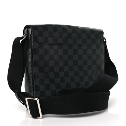 Louis Vuitton Damier Graphite World Map District PM 3 of 9