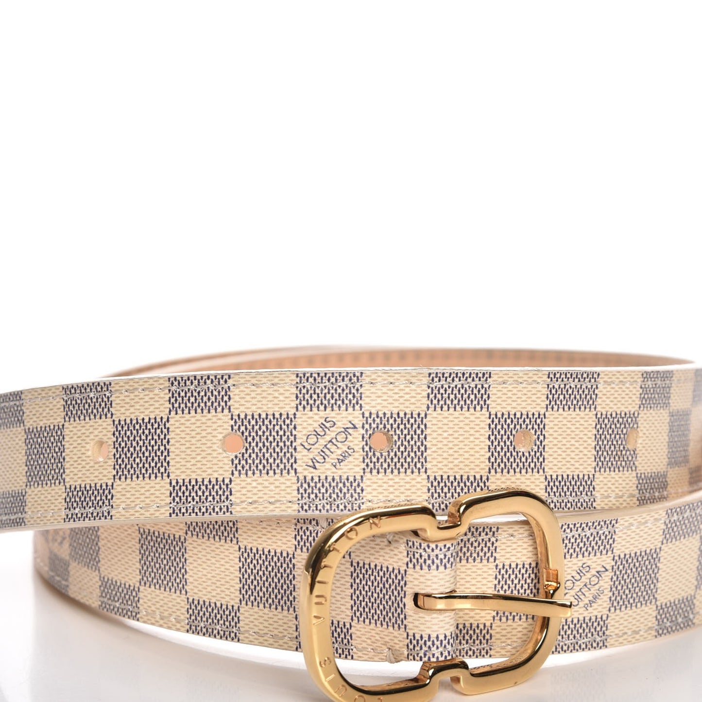 Damier Azur 25mm Mini Belt 85 34