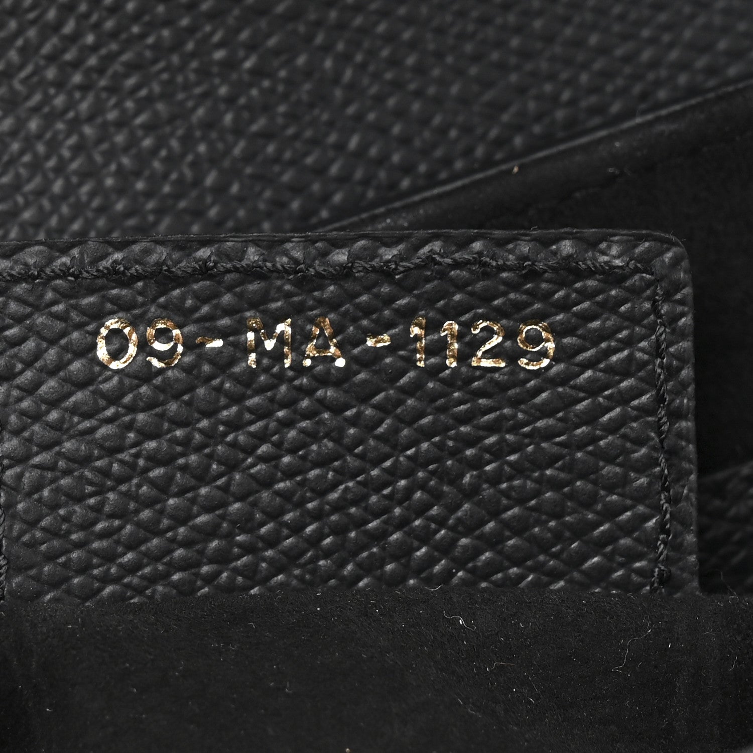 Christian Dior Grained Calfskin Saddle Bag Black 13 of 19