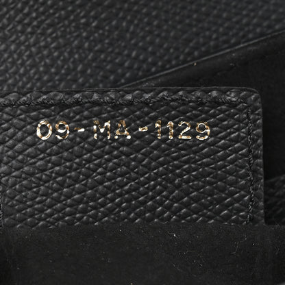 Christian Dior Grained Calfskin Saddle Bag Black 13 of 19