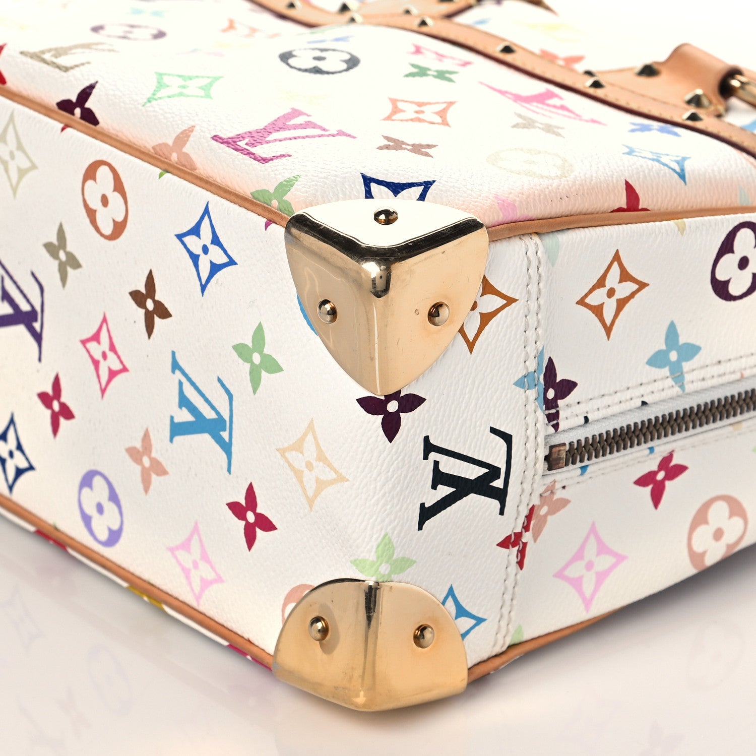 Louis Vuitton Monogram Multicolor Trouville White 9 of 11