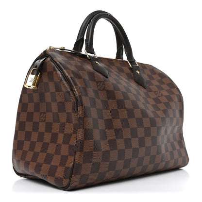 Louis Vuitton Damier Ebene Speedy 30 3 of 9