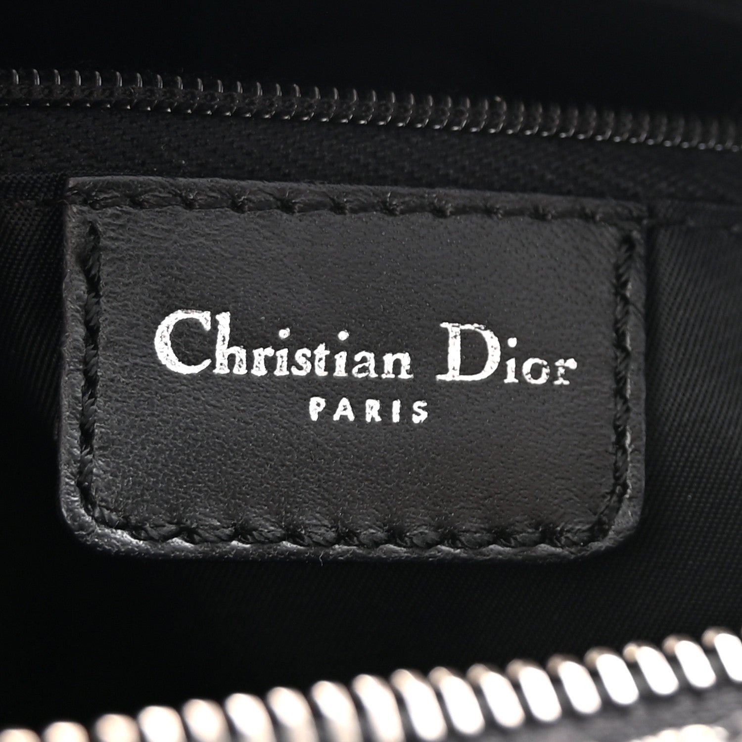 Christian Dior Monogram Boston Black 6 of 10