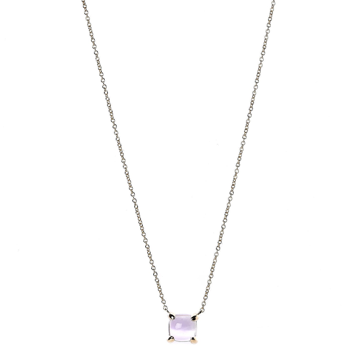 18K Yellow Gold Amethyst Paloma Picasso Sugar Stacks Pendant Necklace