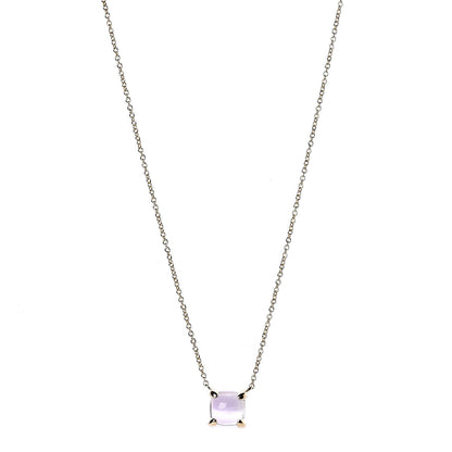 Tiffany 18K Yellow Gold Amethyst Paloma Picasso Sugar Stacks Pendant Necklace 1 of 6