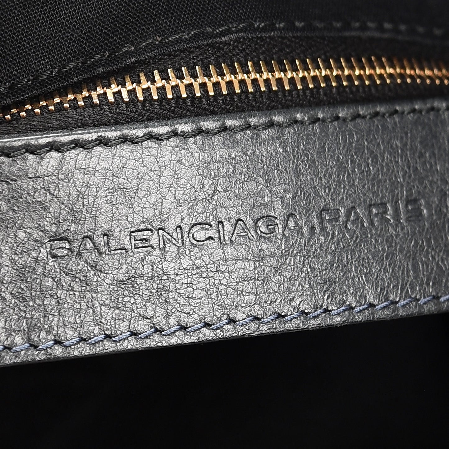 Agneau Giant 12 Rose Gold Hardware Velo Anthracite