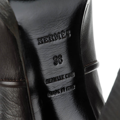 Hermes Calfskin High Heel Boots 38 Ebene 7 of 7