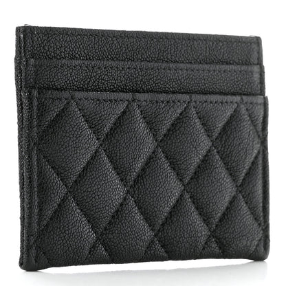 Chanel Caviar Quilted Boy Card Holder Black 3 of 9