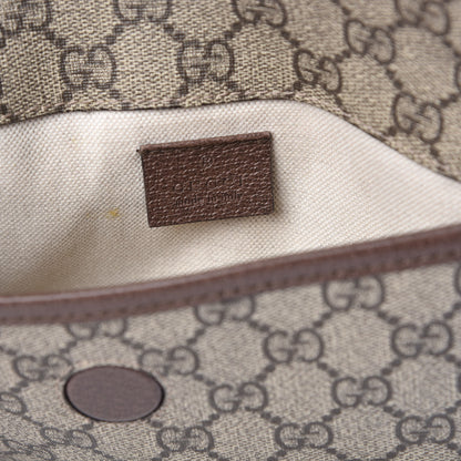 Gucci GG Supreme Monogram Neo Vintage Web Belt Bag Brown 6 of 12