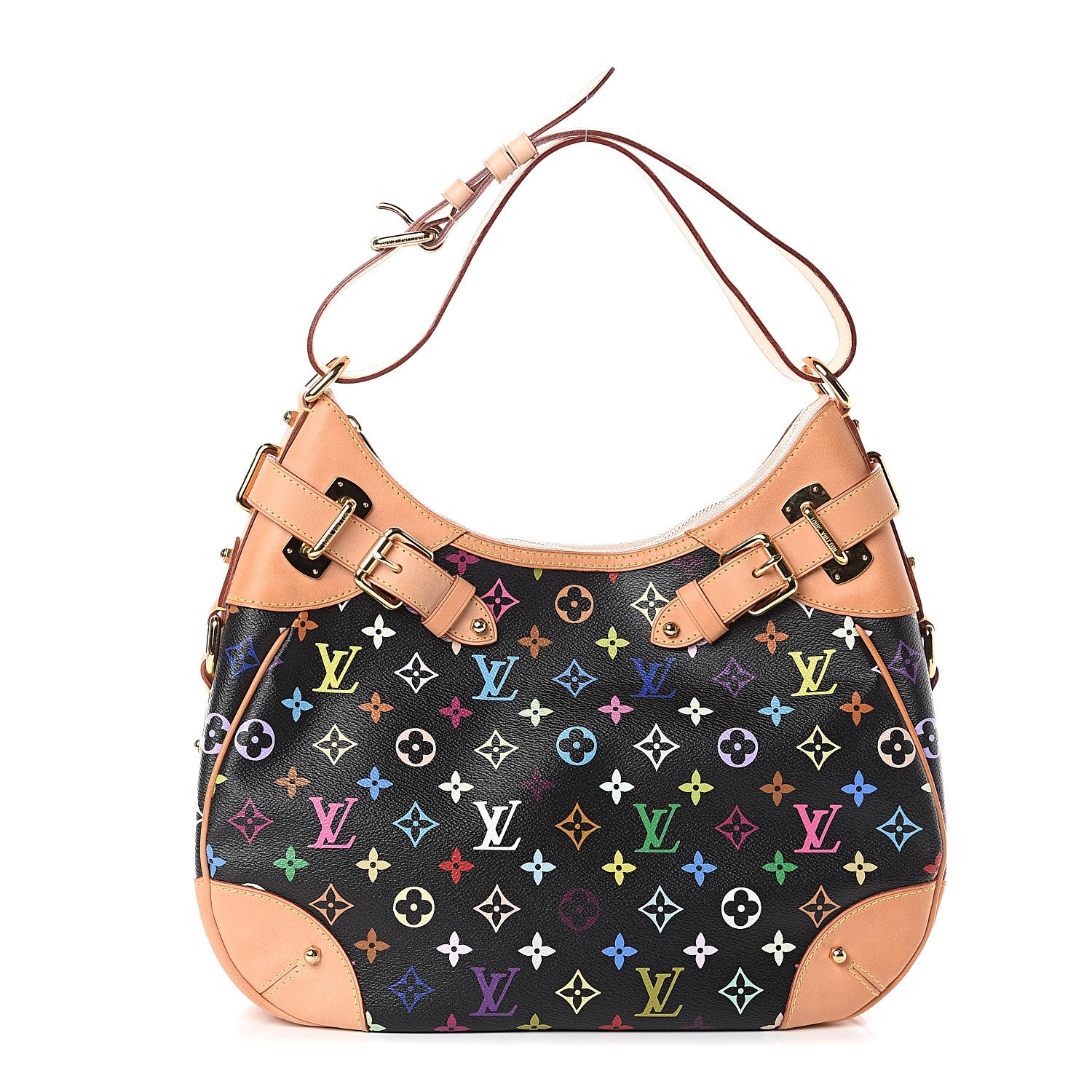 Louis Vuitton Monogram Multicolor Greta Black 1 of 8
