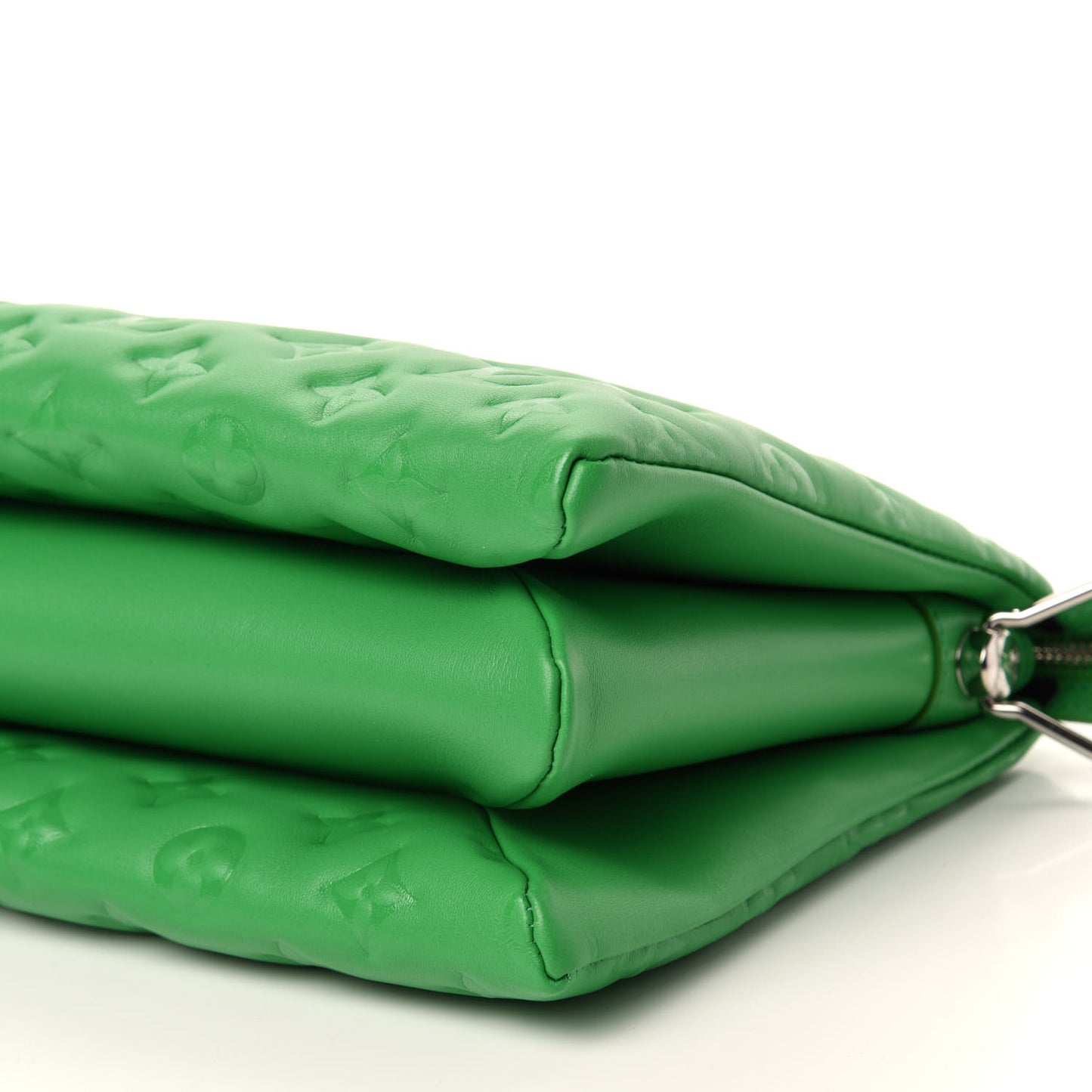 Lambskin Embossed Monogram Coussin PM LV Motion Green