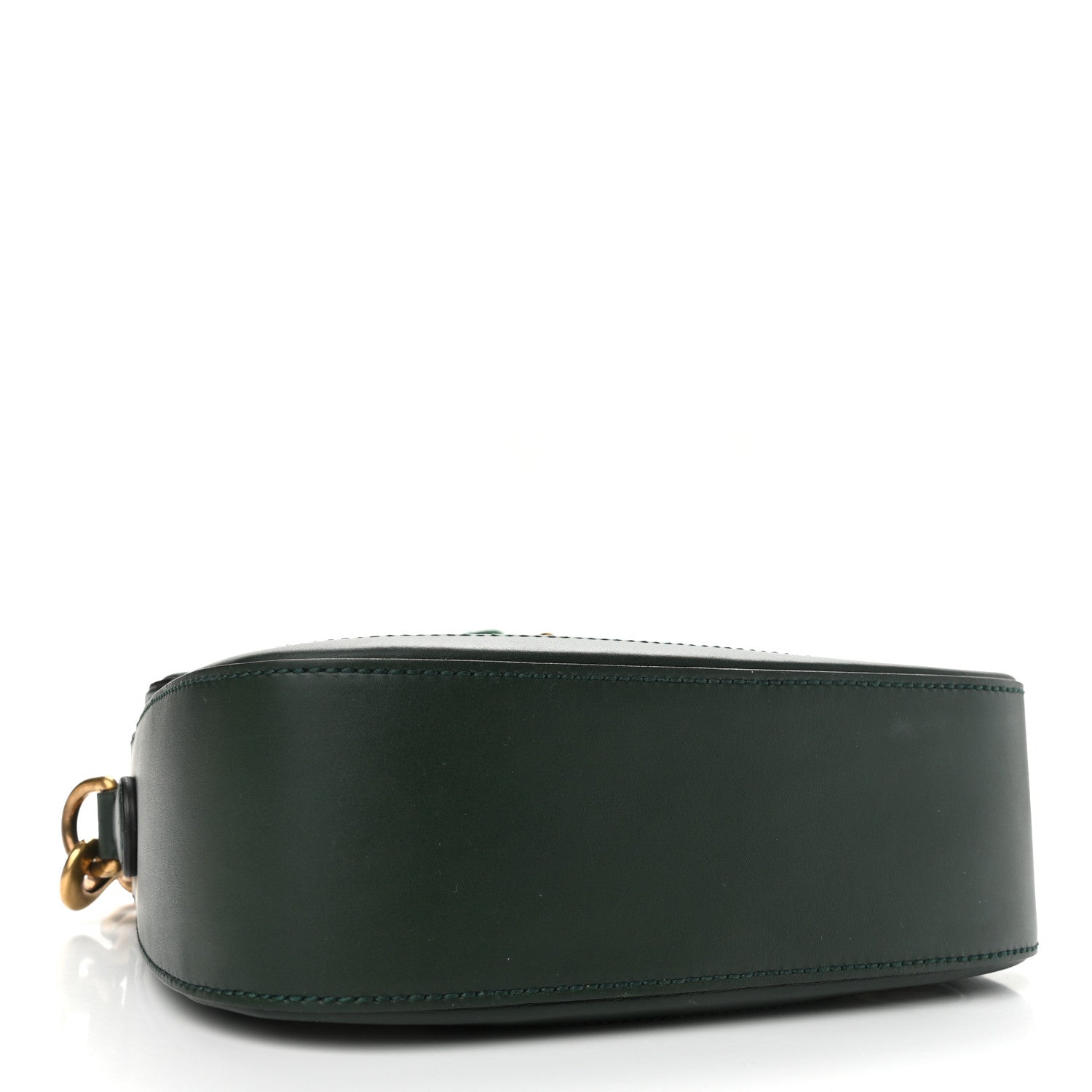 Gucci Monogram Calfskin Medium Lady Web Shoulder Bag Beige Green 3 of 10