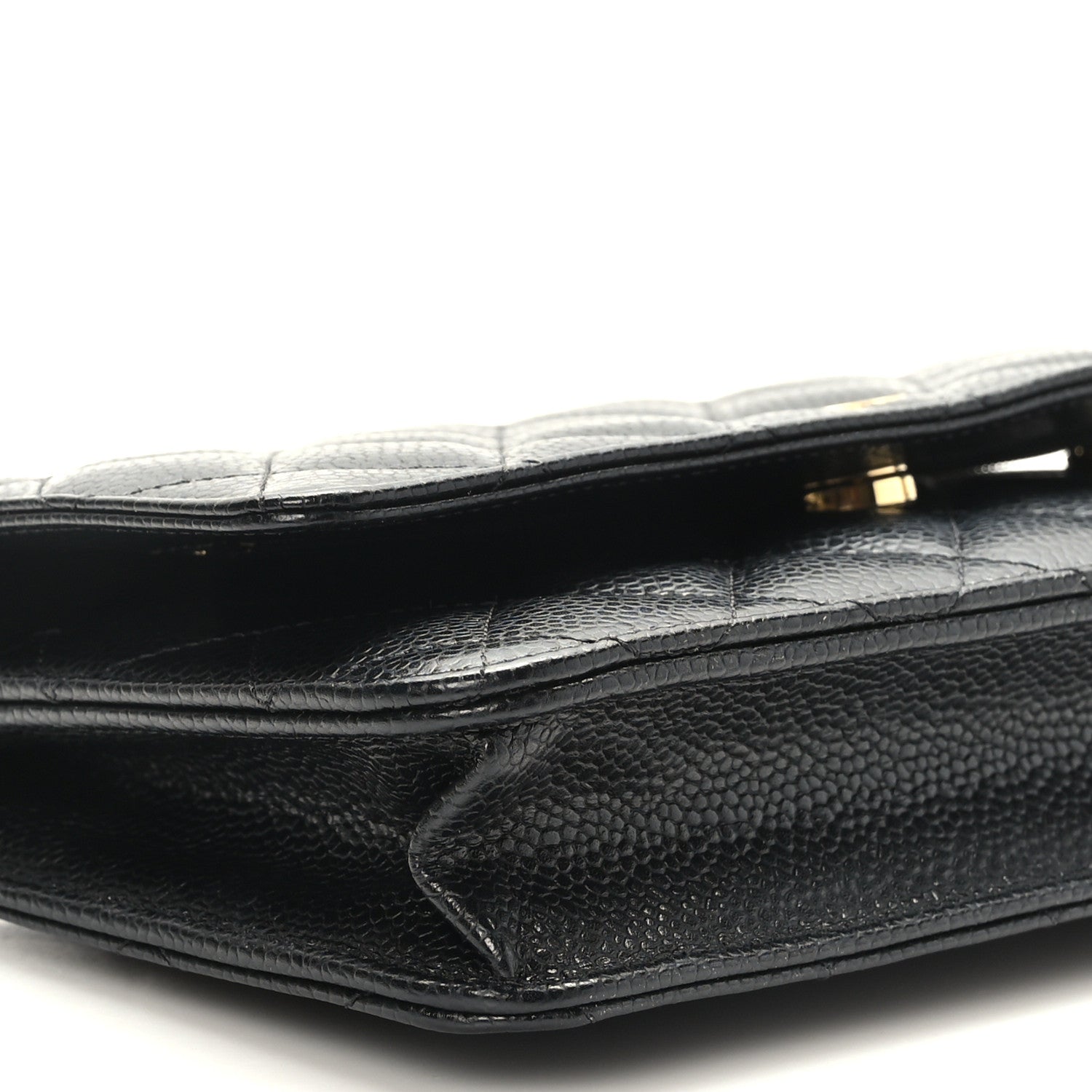 Chanel Caviar Quilted Wallet on Chain WOC Black 9 of 11