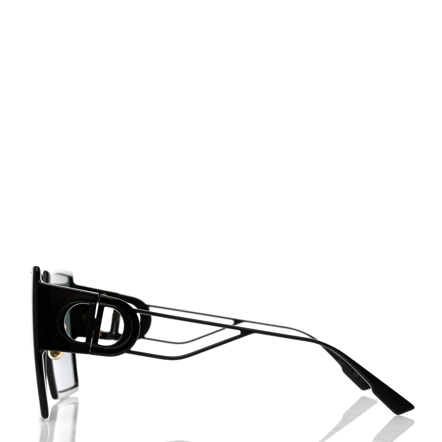 Christian Dior Square 30 Montaigne Sunglasses Black 3 of 6