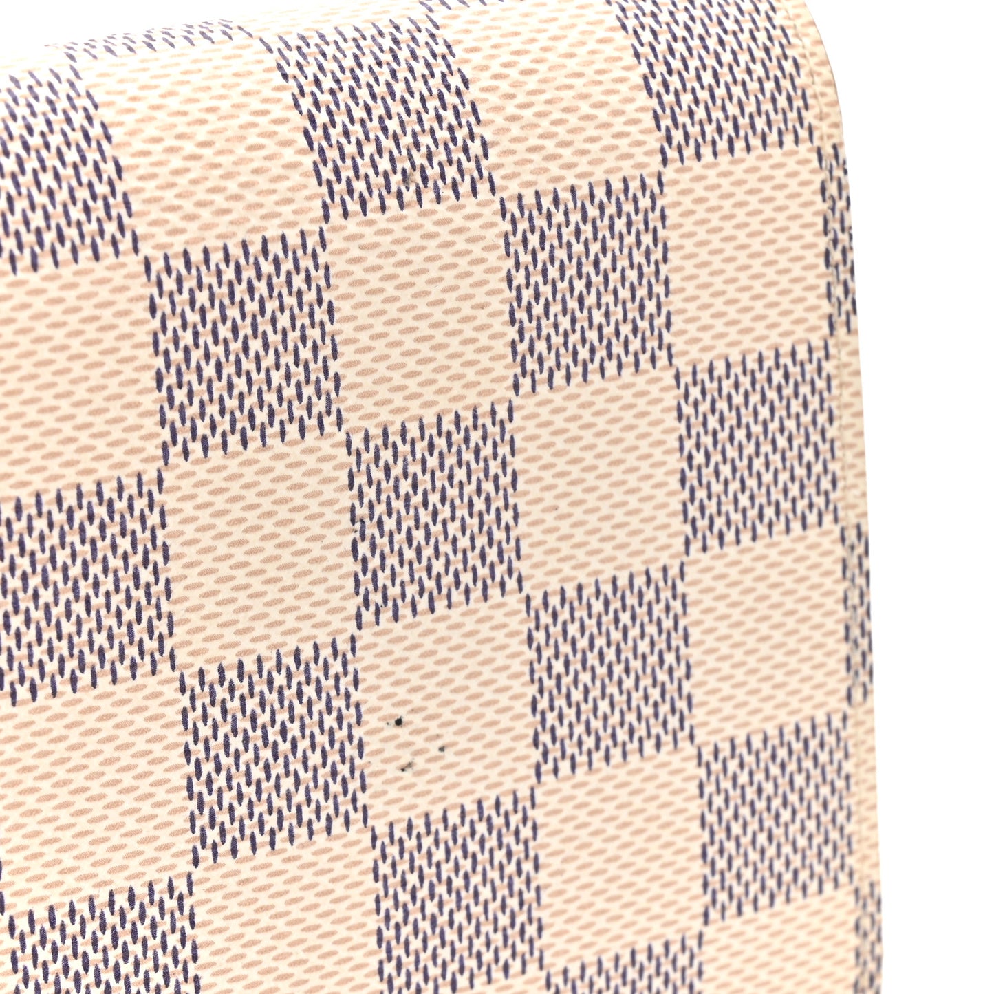 Damier Azur Emilie Wallet Rose Ballerine