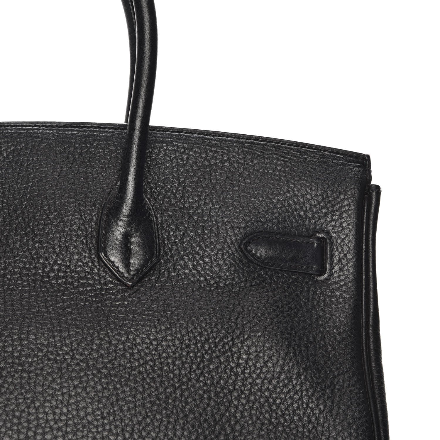 Hermes Taurillon Clemence Birkin 35 Black 25 of 26