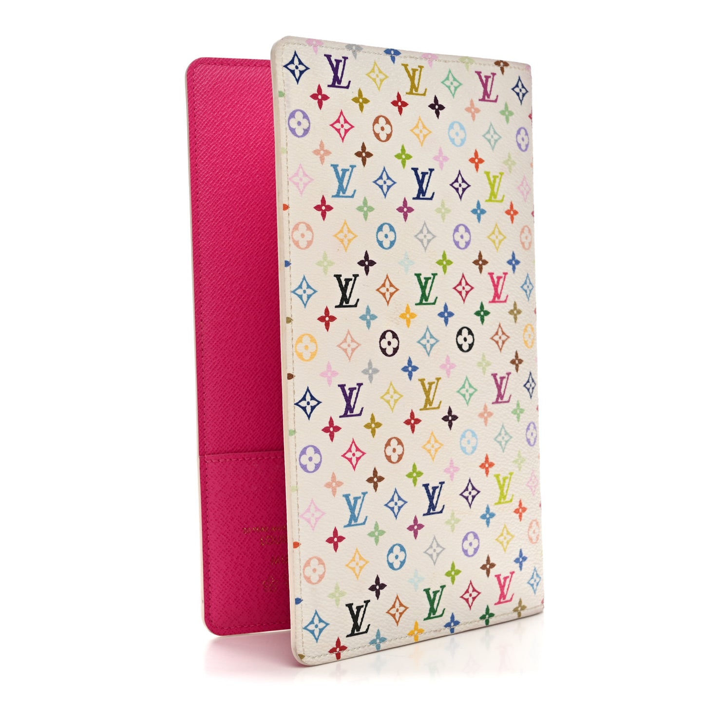 LV X TM Monogram Multicolor Emily Notebook Cover MM White