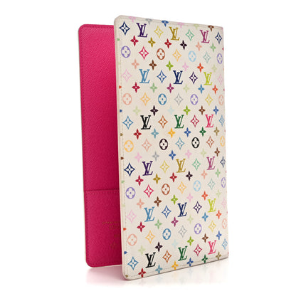 Louis Vuitton LV X TM Monogram Multicolor Emily Notebook Cover MM White 3 of 7