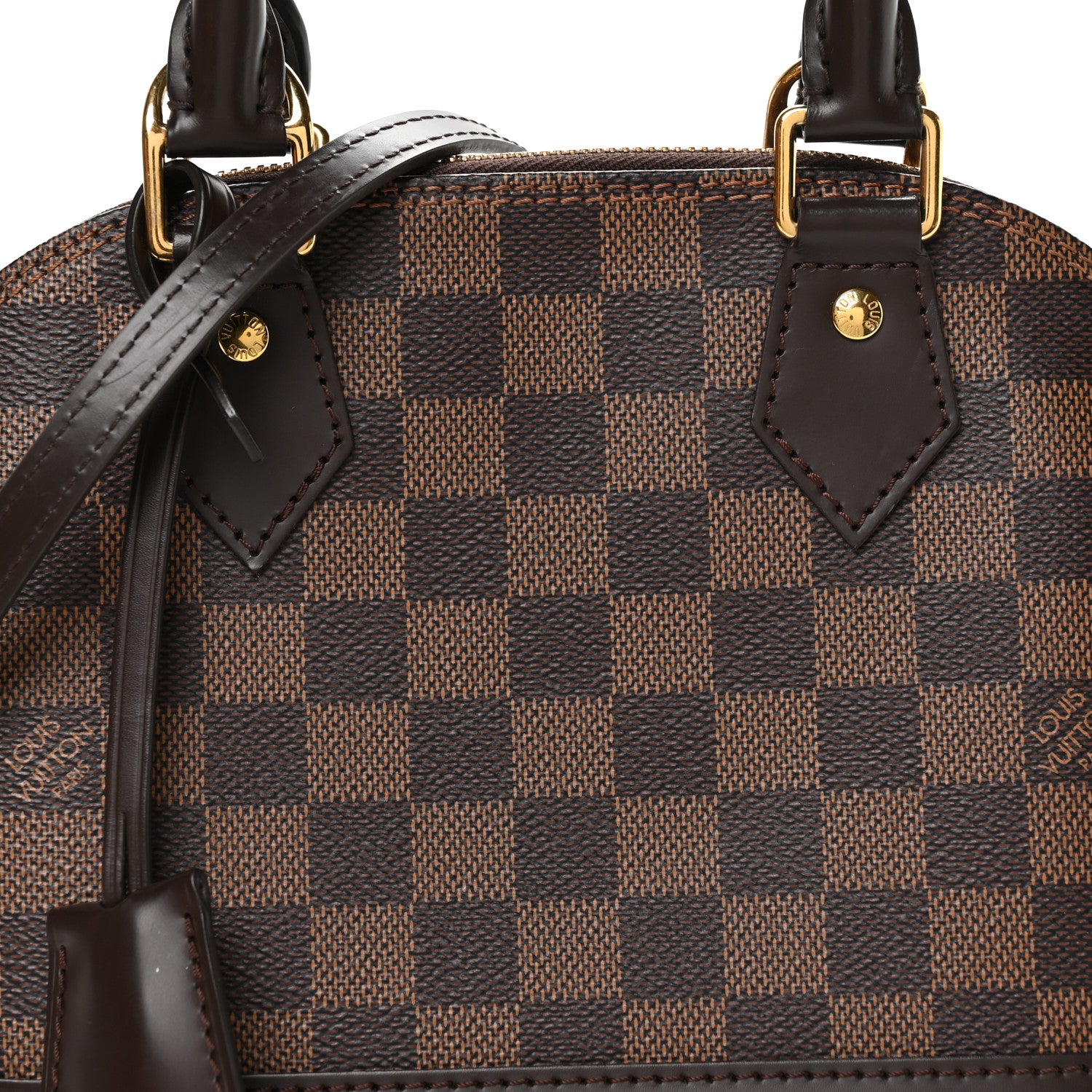 Louis Vuitton Damier Ebene Alma BB 7 of 10